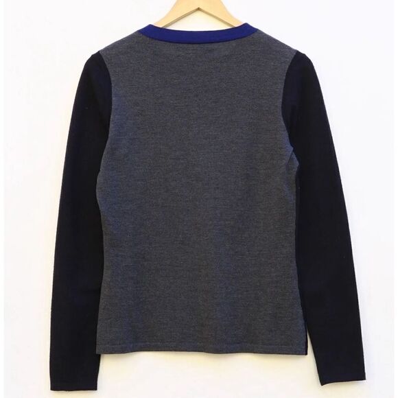 Rag & Bone - Size xs Color Block Cashmere Blend V-Neck Sweater - Picture 5 of 7